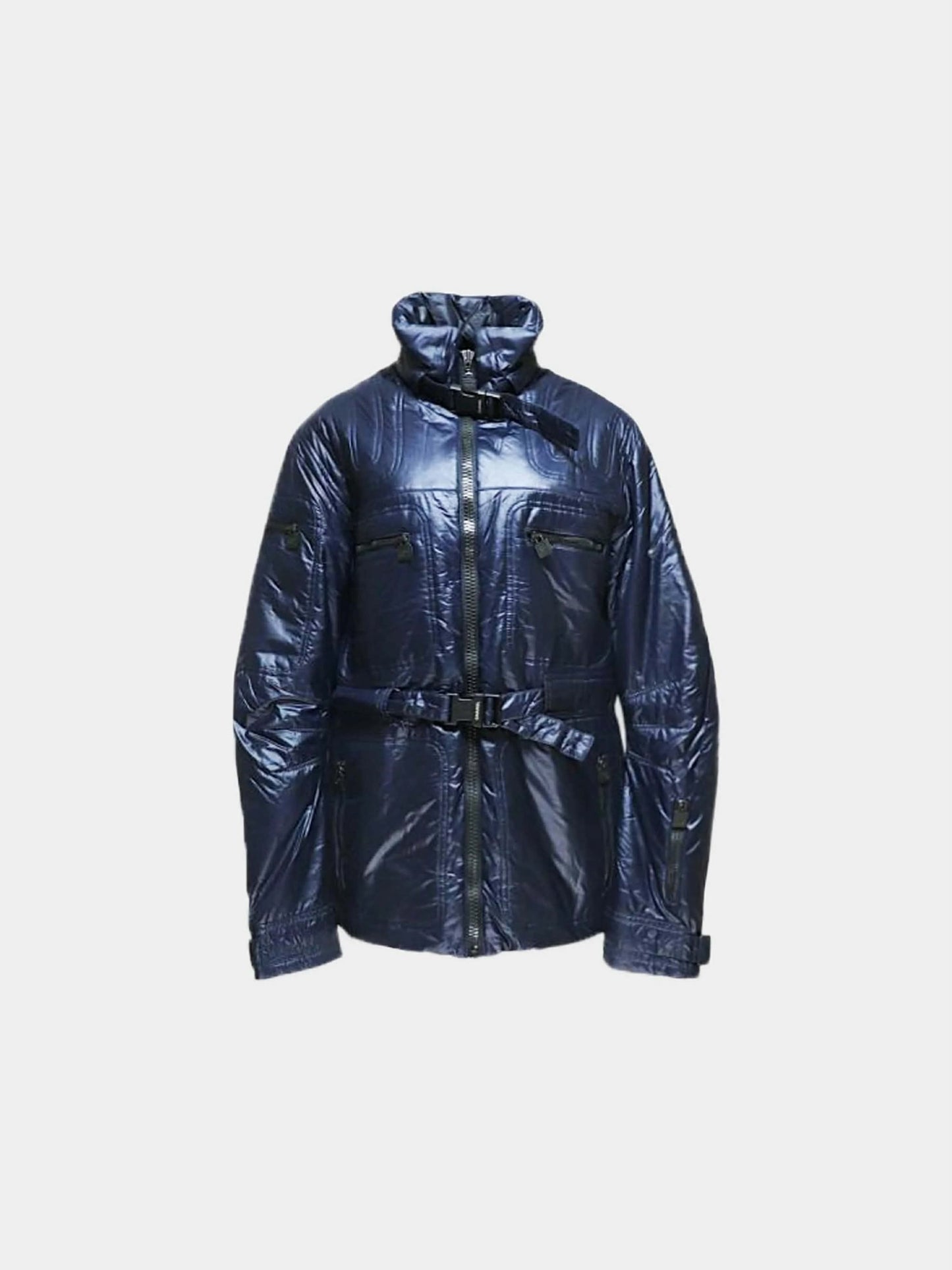 Chanel 2004 Fall Collection Sports Utility Padded Zip Jacket