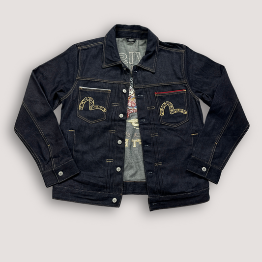 Evisu Raijin Embroidered Denim Jacket