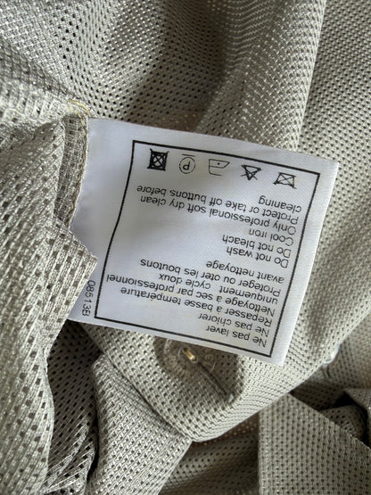 1990’s Chanel Gray Mesh Long-Sleeve Shirt