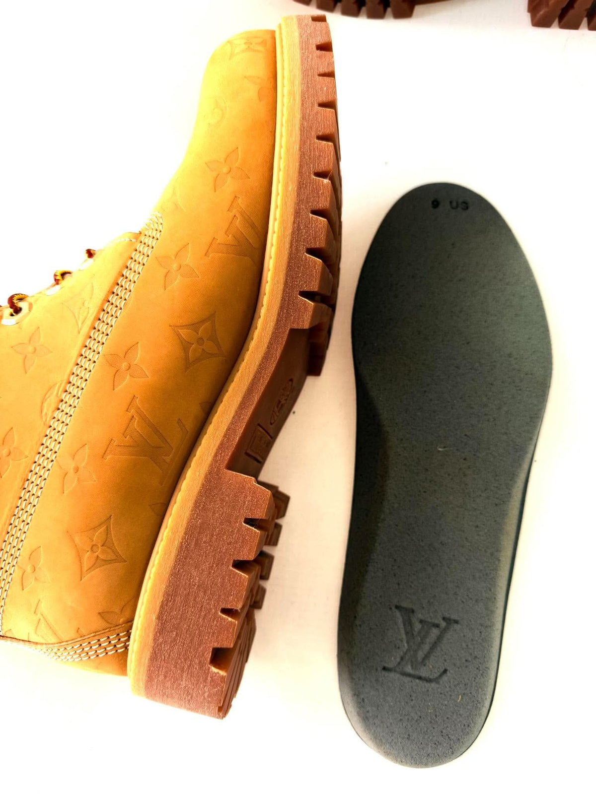 Louis Vuitton x Timberland Monogram Ankle Boots