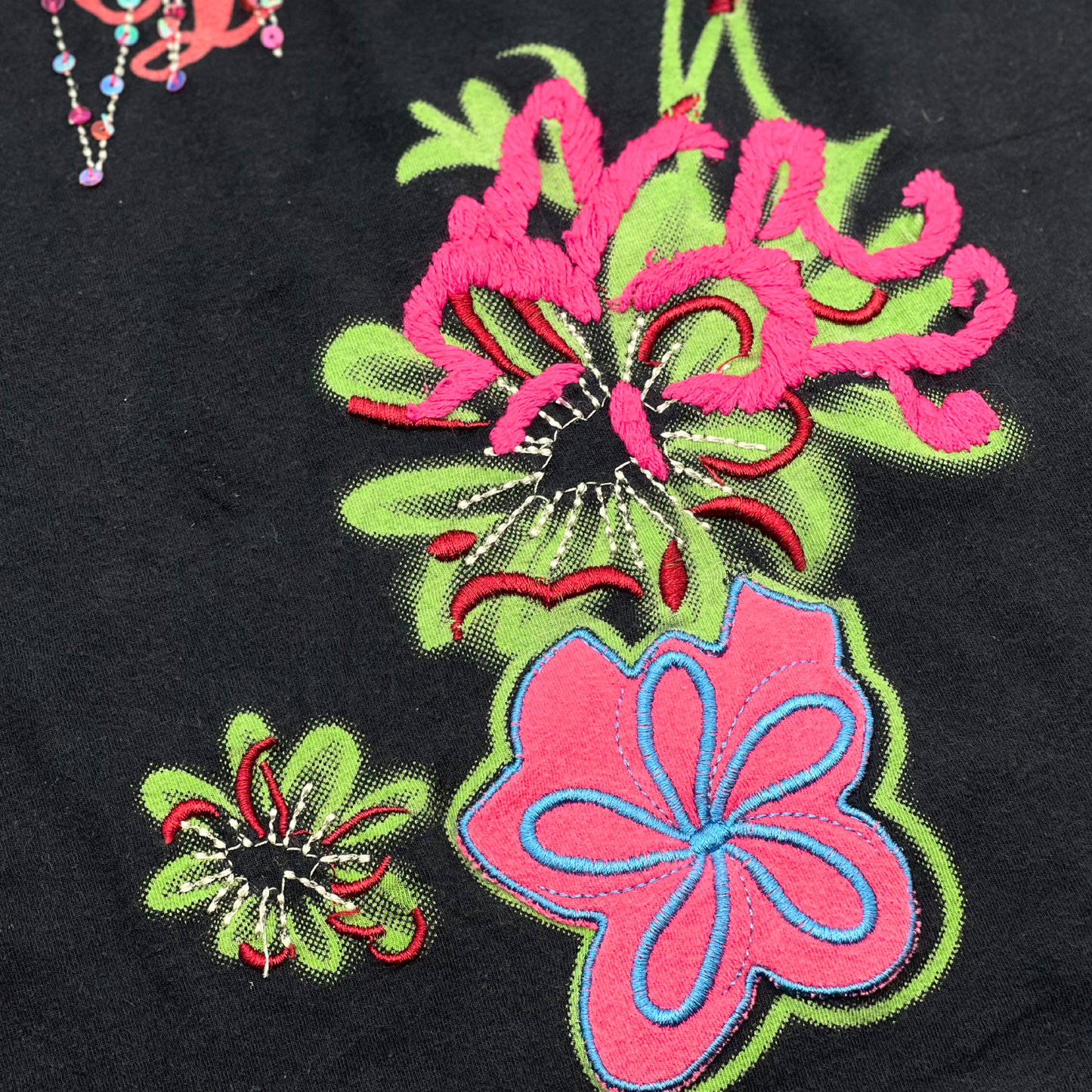Dior Vintage Floral Blouse
