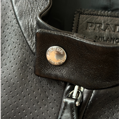 Prada Nappa Leather Jacket 2015