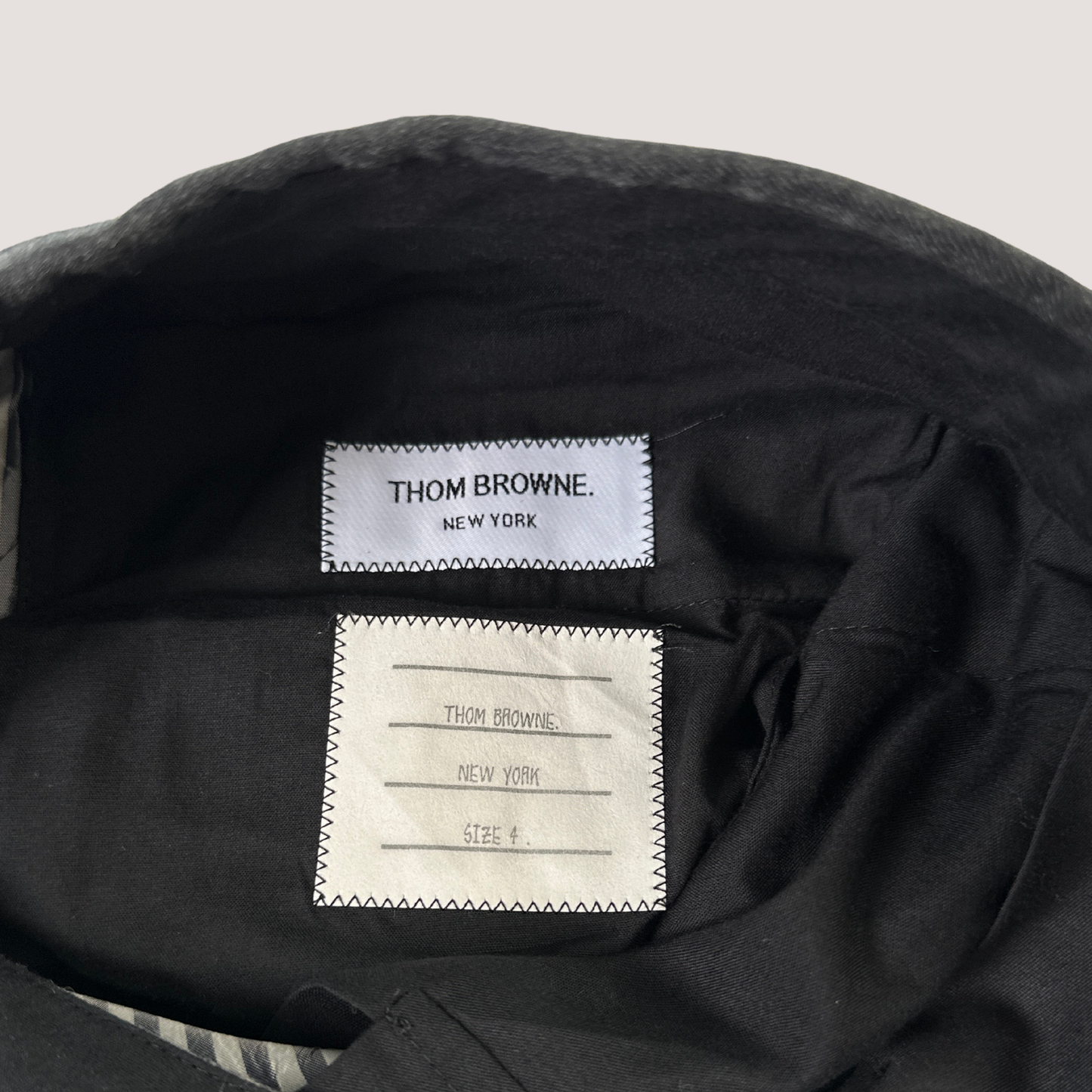 Thom Browne Double-toned Trouser