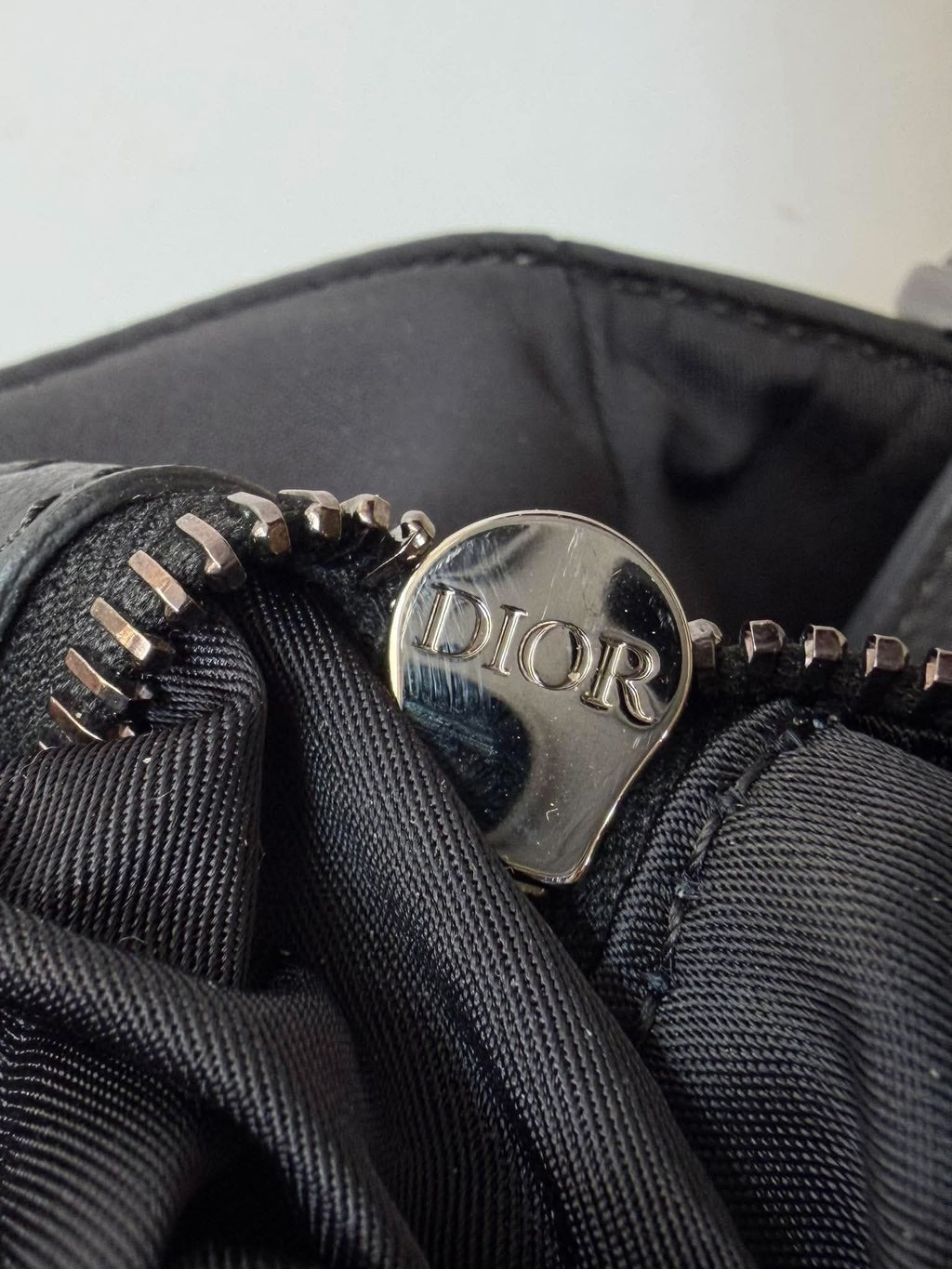 Dior x Sacai by Kim Jones Nylon Saddle Tote Bag
