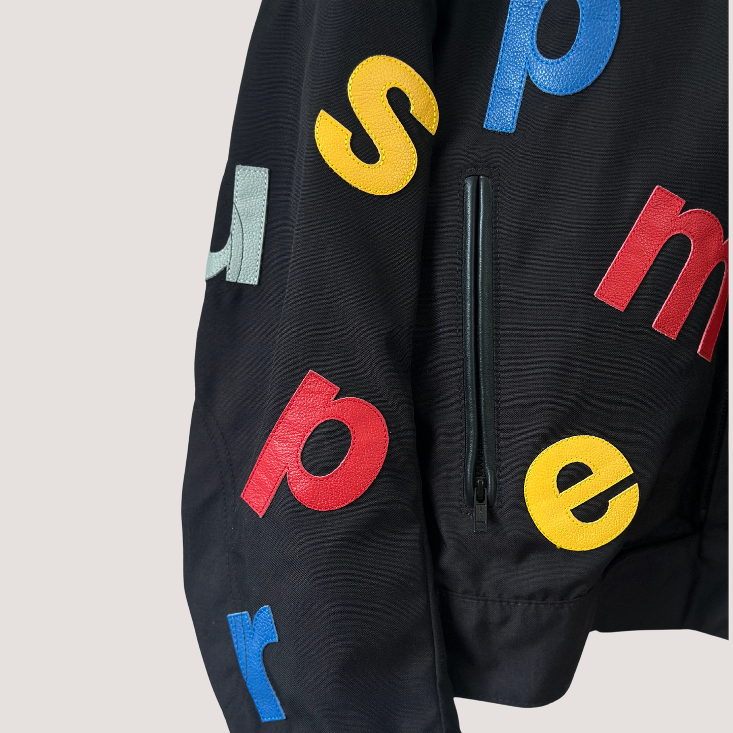 Supreme Vanson Cordura Letters Jacket