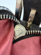 Vintage Fendi F/W1999 Wool Knit Baguette Bag