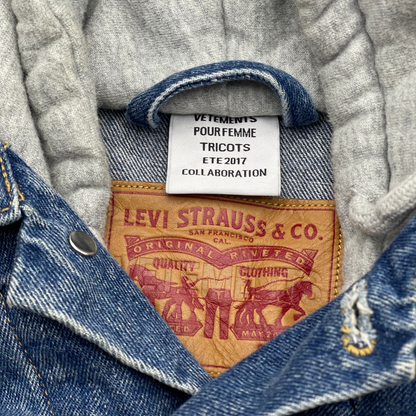 Vetements X Levis Denim Hooded Jacket