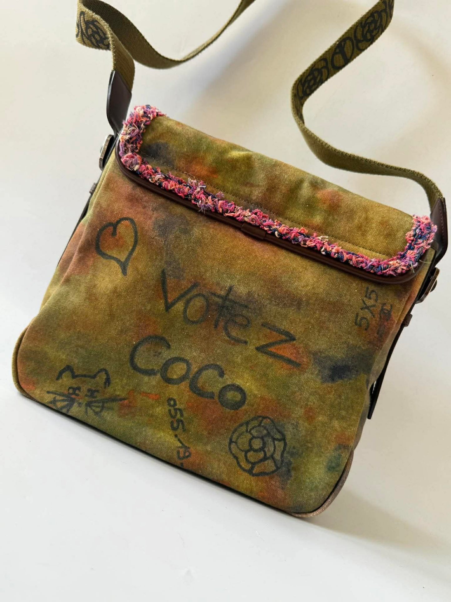 Chanel "On the Pavements" Graffiti Messenger Bag