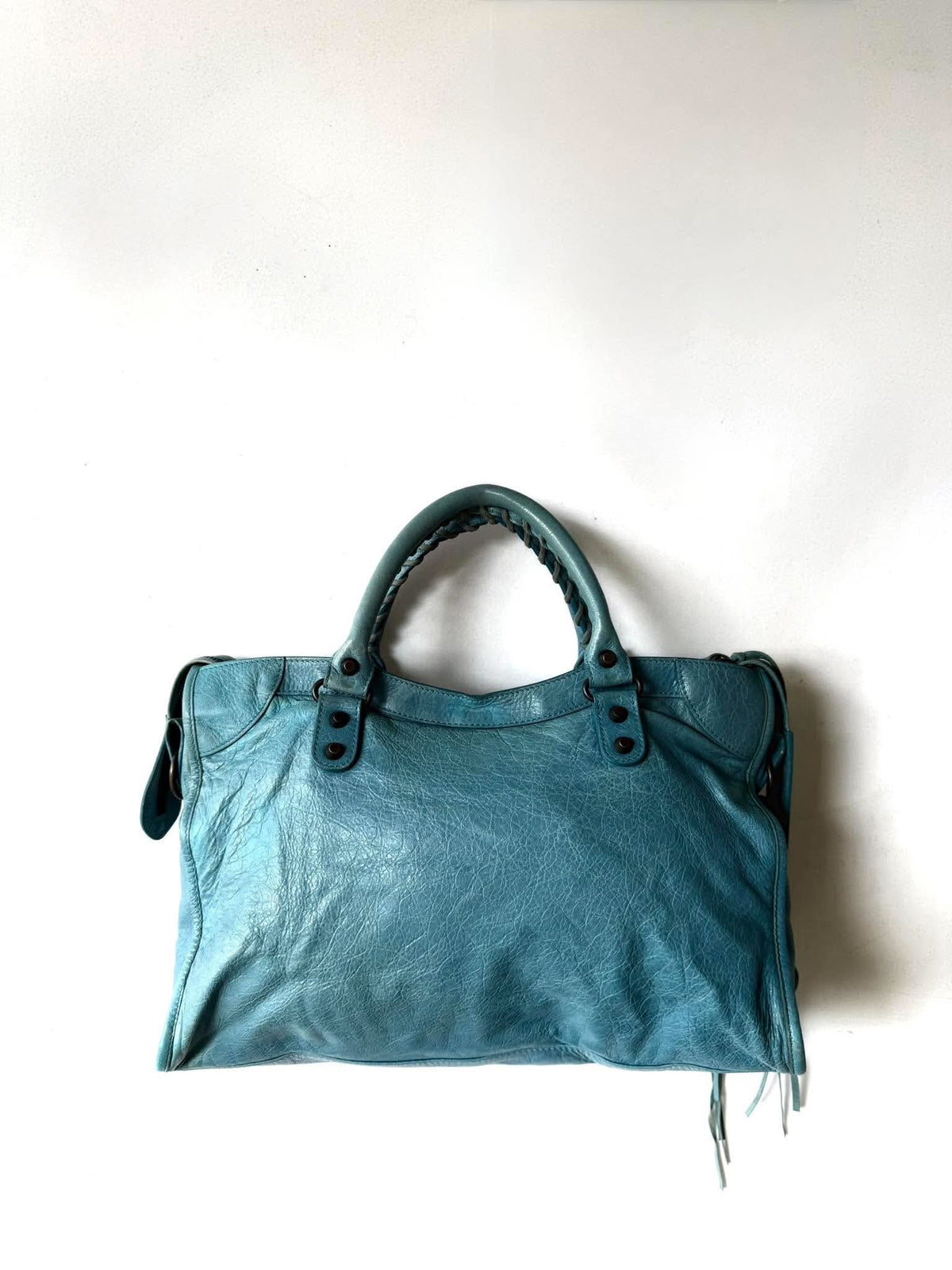 2000’s Balenciaga Sky Blue Classic City Bag