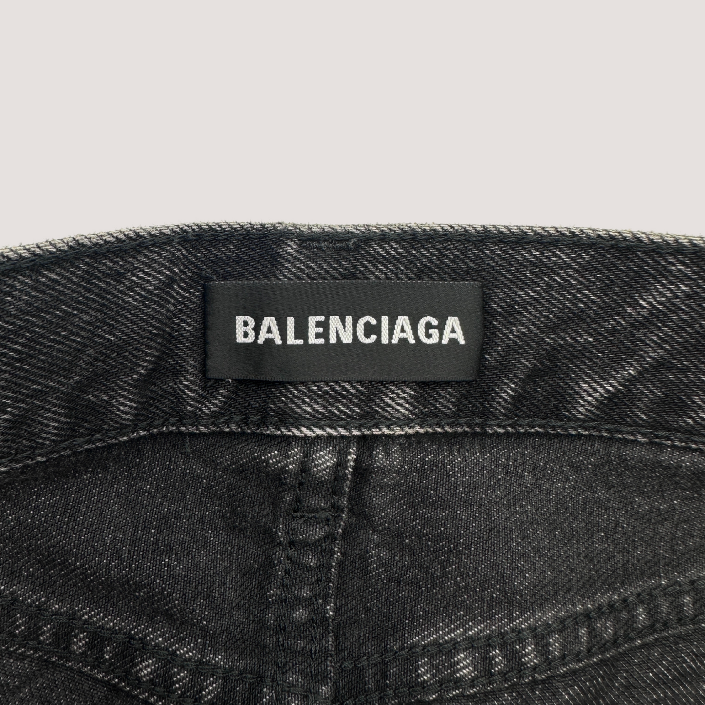 Balenciaga Bootcut Stonewash SS17