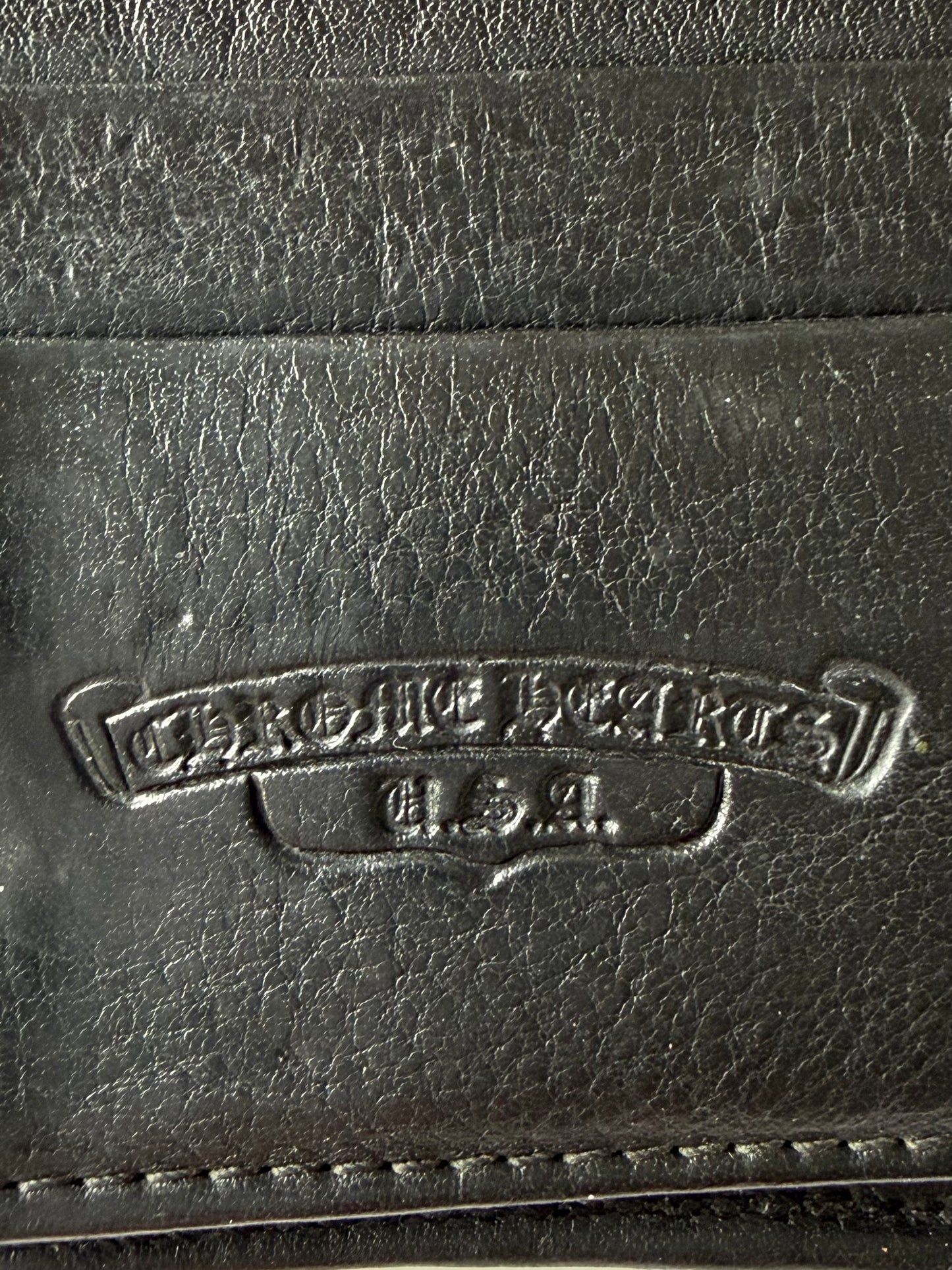 Chrome Hearts Cross Patch Wave Wallet