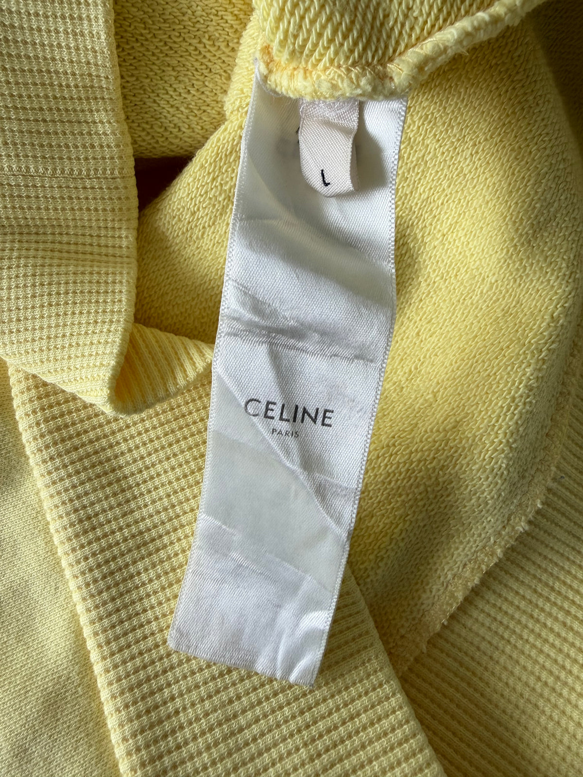 Celine S/S2021 "The Dancing Kid" Yellow Hoodie