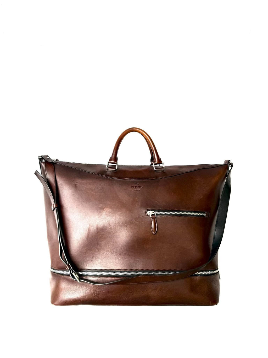 Berluti Venezia Leather Holdall Bag