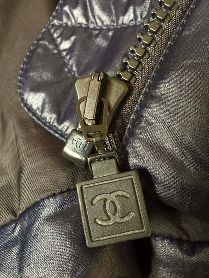 Chanel 2004 Fall Collection Sports Utility Padded Zip Jacket