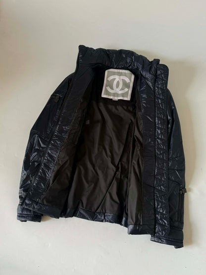 Chanel 2004 Fall Collection Sports Utility Padded Zip Jacket