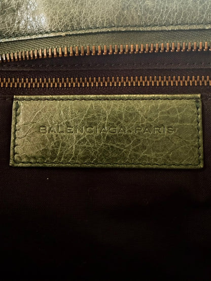 2000’s Balenciaga Green Classic City Bag