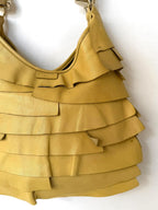 Yves Saint Laurent St. Tropez Mombasa Ruffled Bag