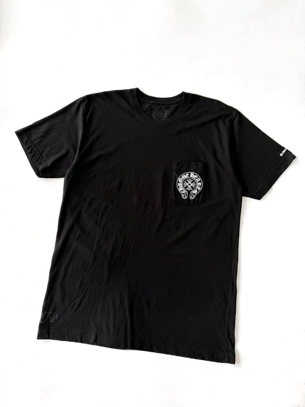 Chrome Hearts Horseshoe Black Pocket Tee