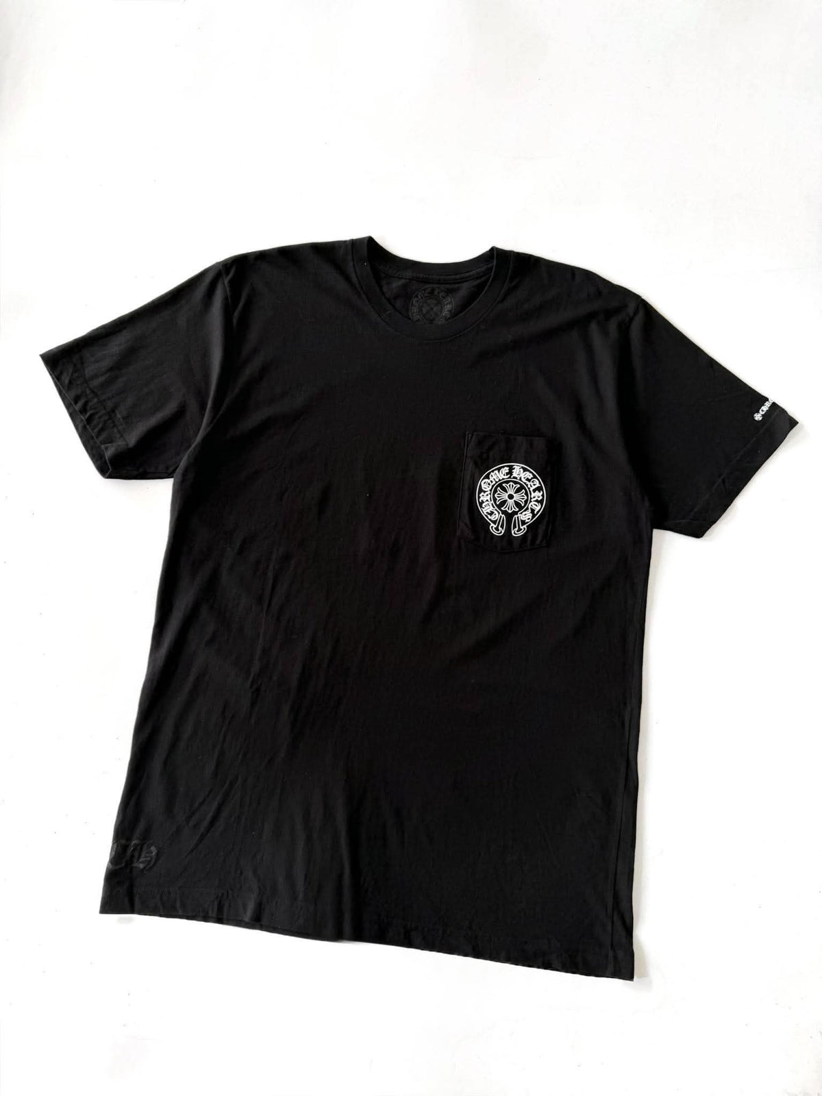 Chrome Hearts Horseshoe Black Pocket Tee