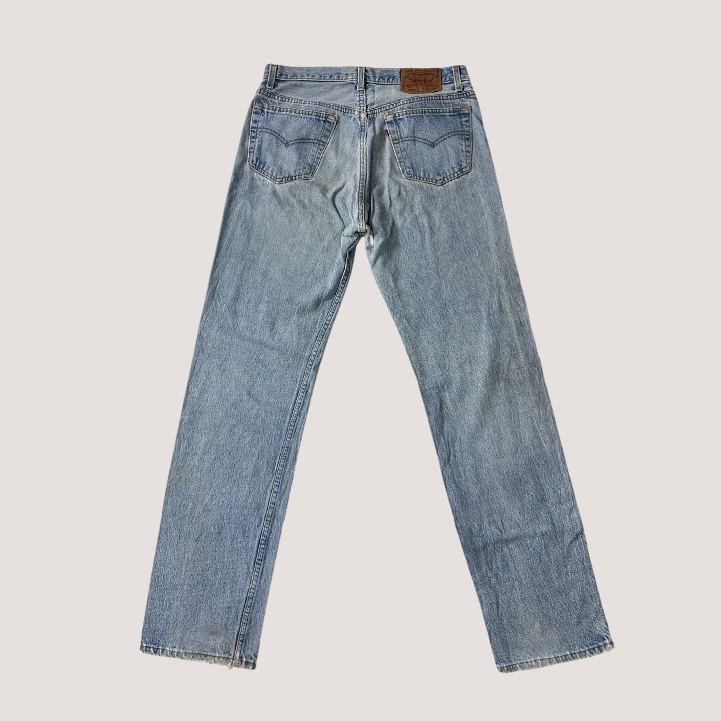 Vetements X Levis Script Denim Jeans