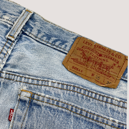 Vetements X Levis Script Denim Jeans
