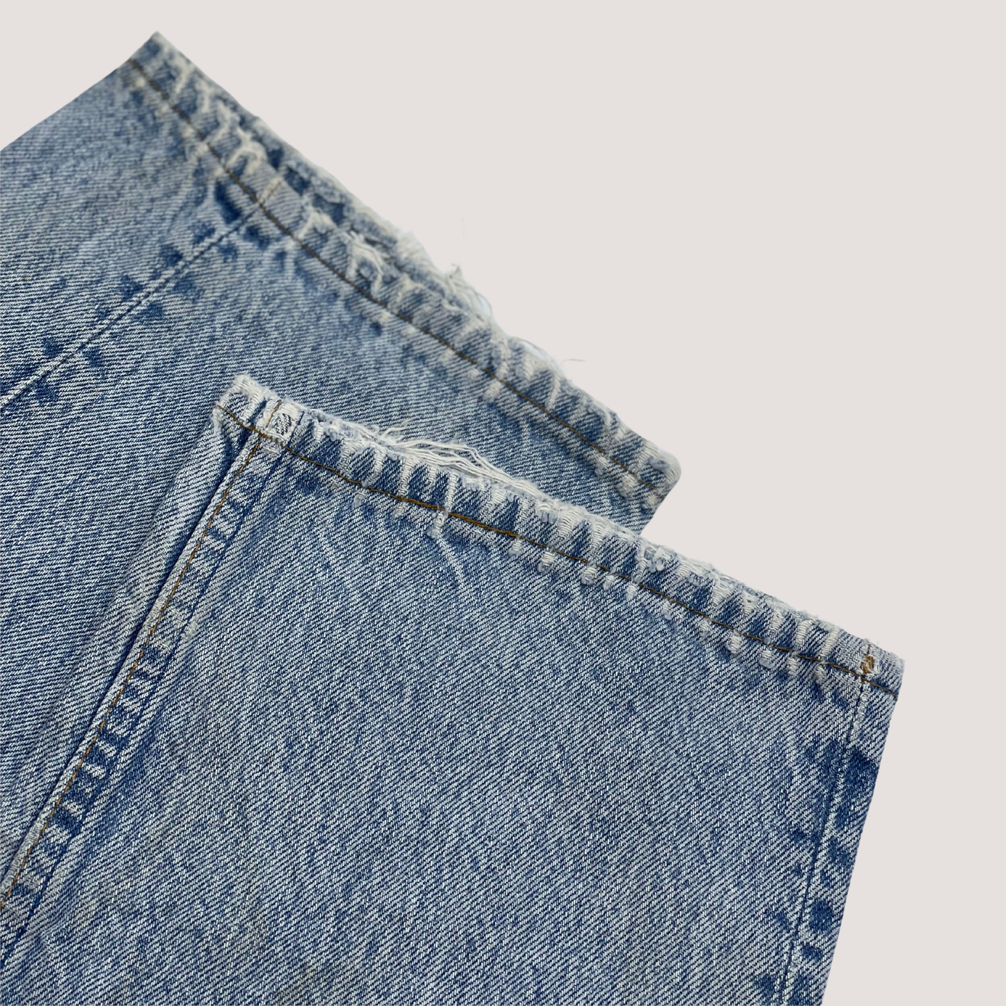 Vetements X Levis Script Denim Jeans