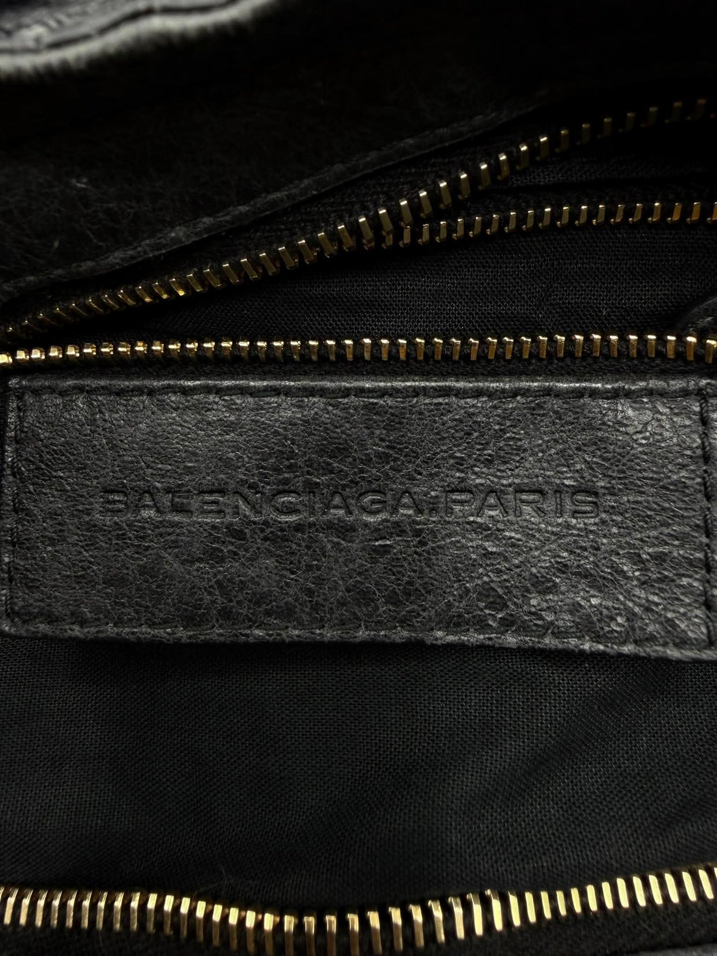 2000’s Balenciaga Black Giant 12 Rose Gold Work Bag