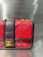 Chanel by Karl Lagerfeld S/S2015 Red Elegant CC Flap Bag
