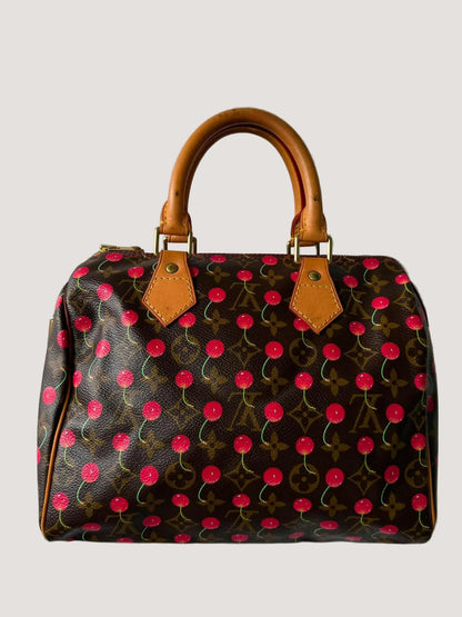 Louis Vuitton x Murakami Monogram Cerises Speedy 25 bag