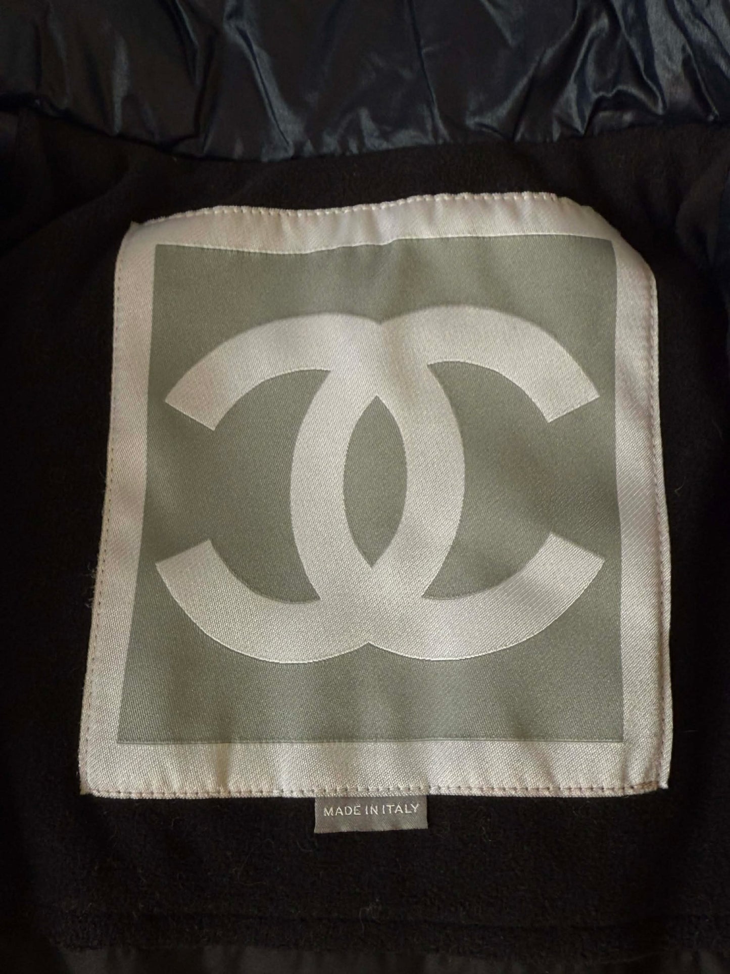 Chanel 2004 Fall Collection Sports Utility Padded Zip Jacket