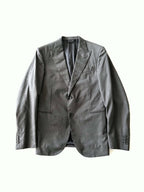 Louis Vuitton Pont Neuf Jacquard Script Gray Suit