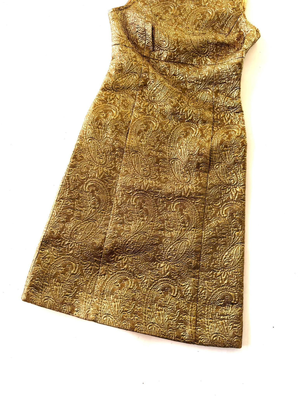 Chanel Boutique F/W1996 Gold Brocade "Mughal" Set