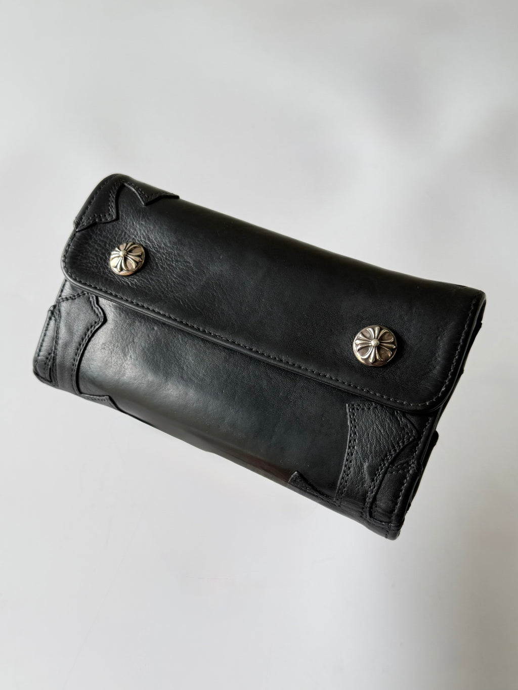 Chrome Hearts Cross Patch Wave Wallet