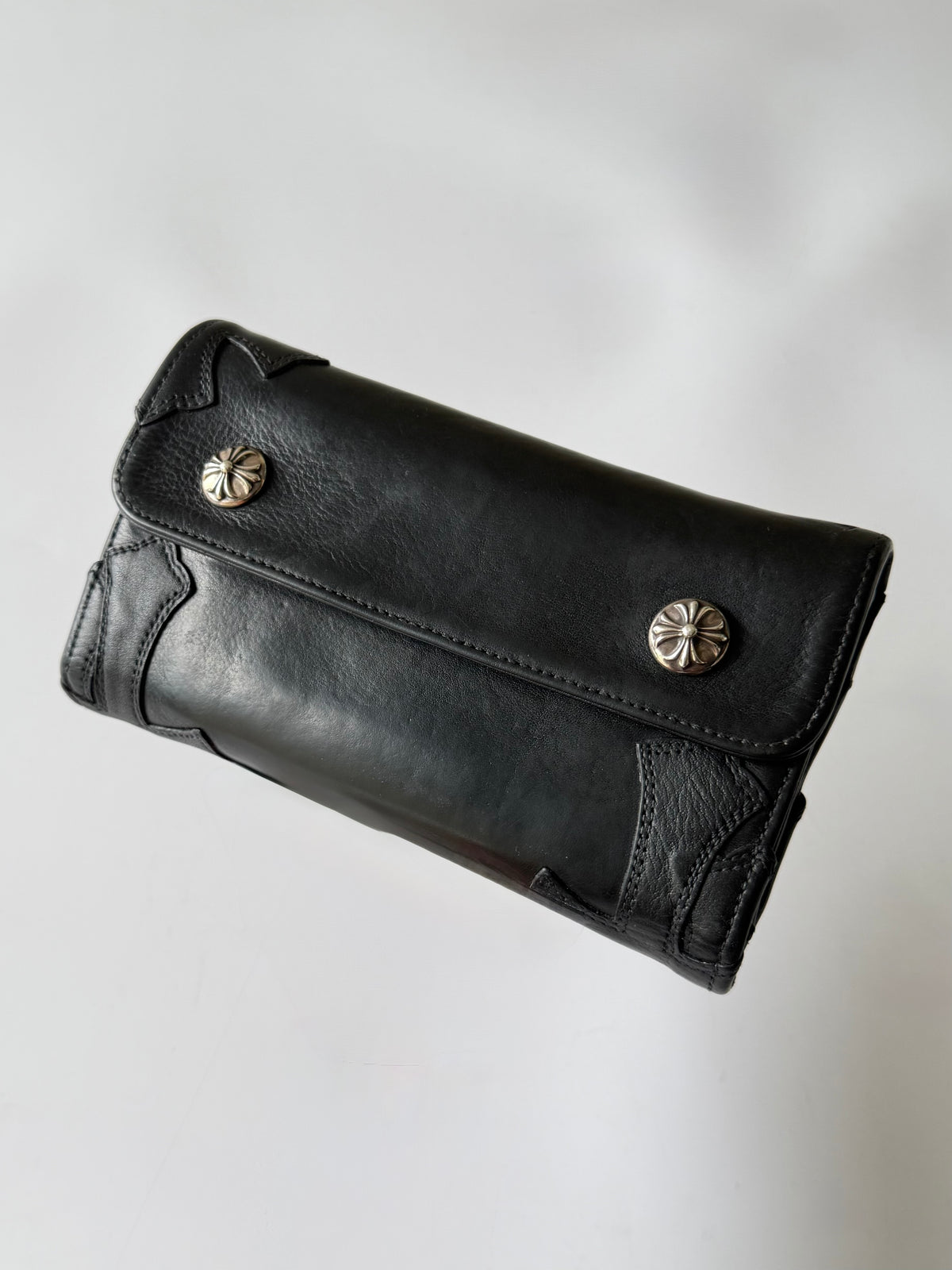 Chrome Hearts Cross Patch Wave Wallet