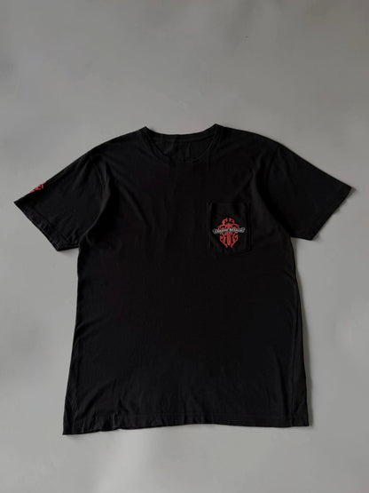 Chrome Hearts Red Vine Dagger Pocket Tee