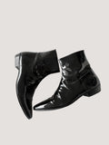 Saint Laurent F/W2006 Devon Patent Leather Boots