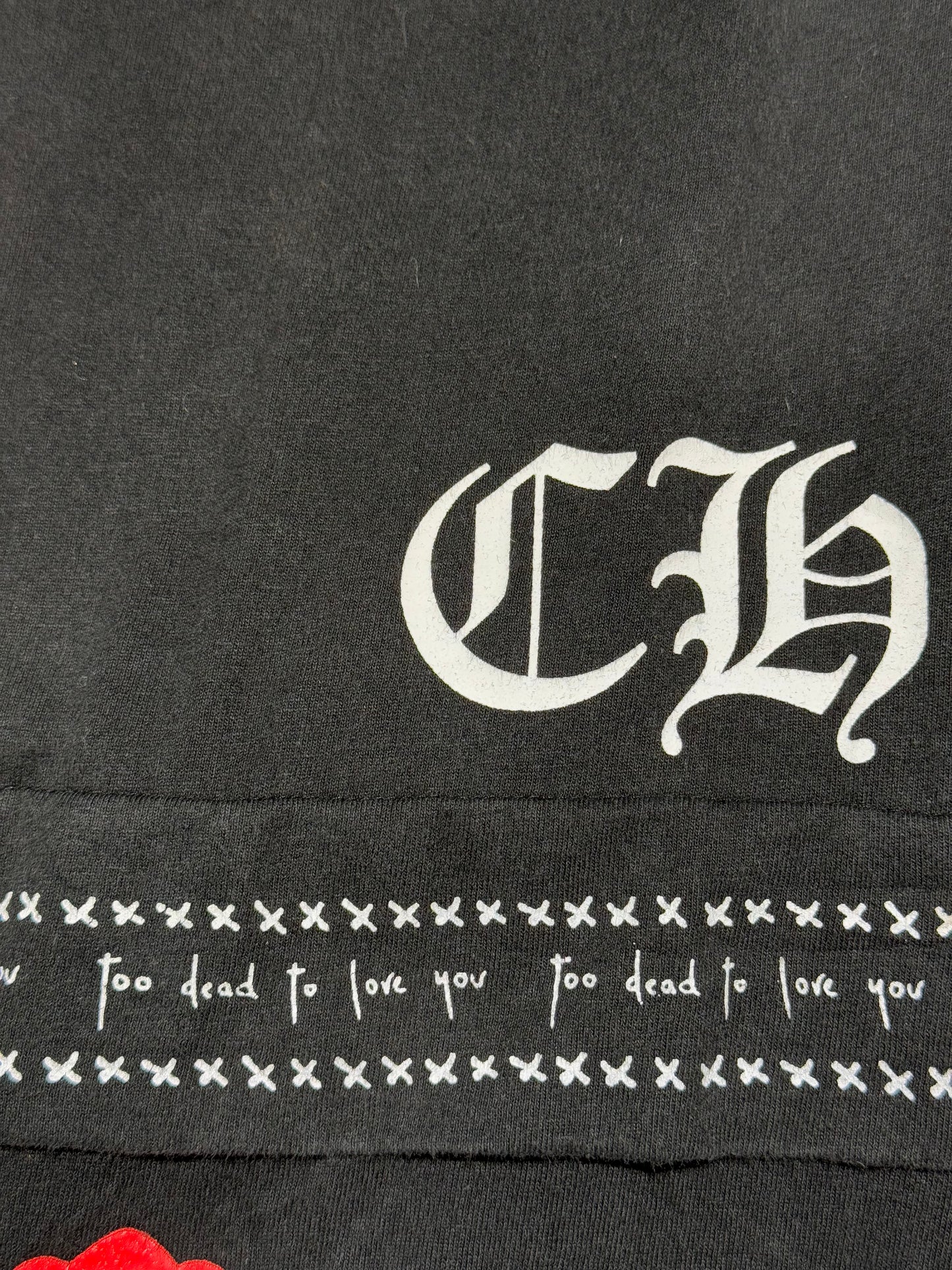 Chrome Hearts JJS Deadly Doll Wide Leg Pants
