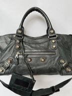 2000’s Balenciaga Dark Gray Giant 21 Silver Part Time