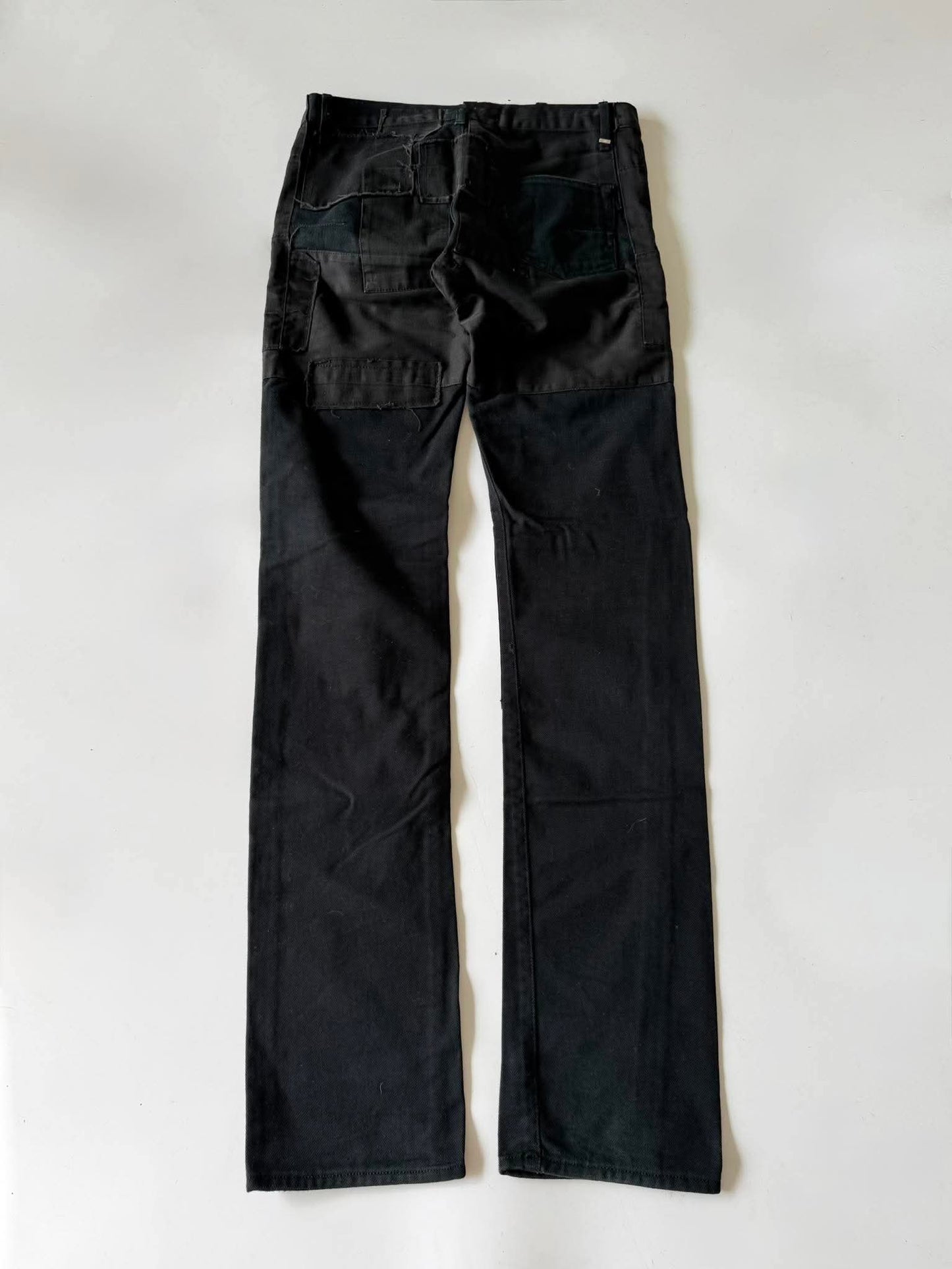 Dior Homme A/W 2007 "NAVIGATE" Patchwork Denim Pants