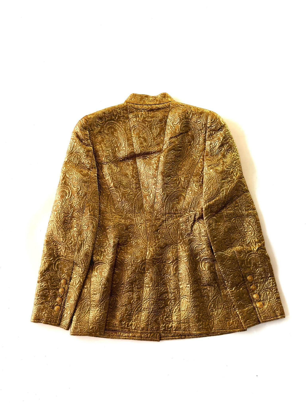 Chanel Boutique F/W1996 Gold Brocade "Mughal" Set