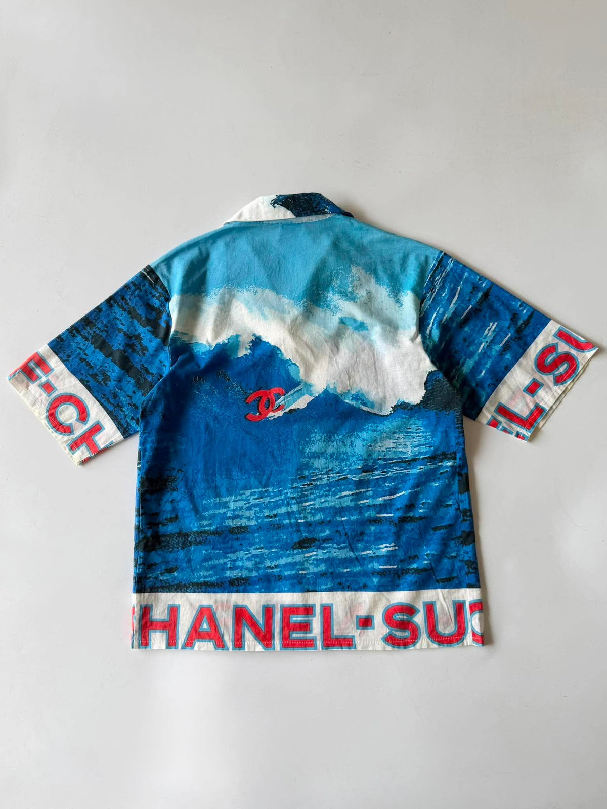 Chanel Surf SS 2002 Button-Up Short Sleeve Shirt