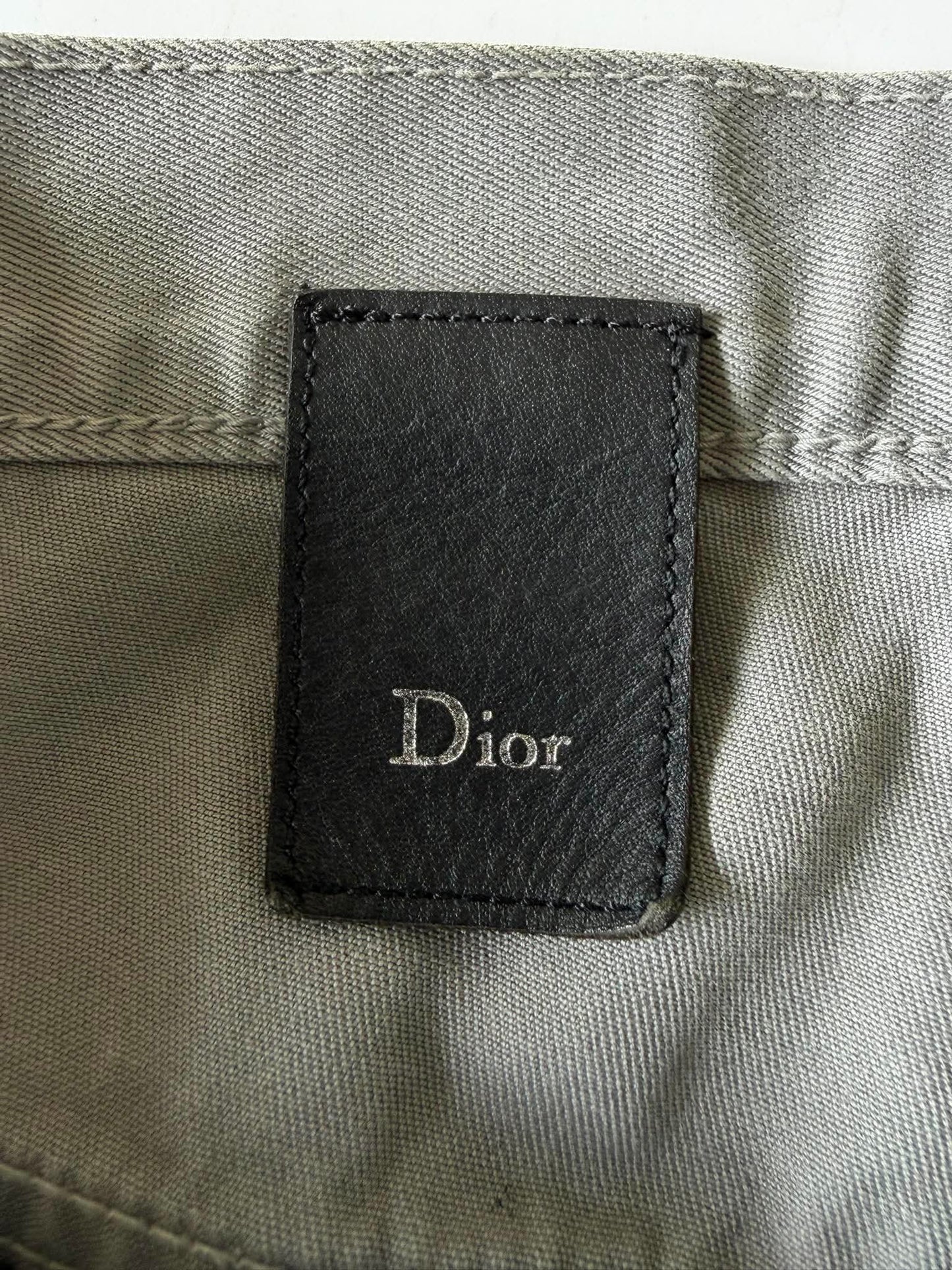 Dior Homme by Hedi Slimane Black Coated Waxed Skinny Jeans