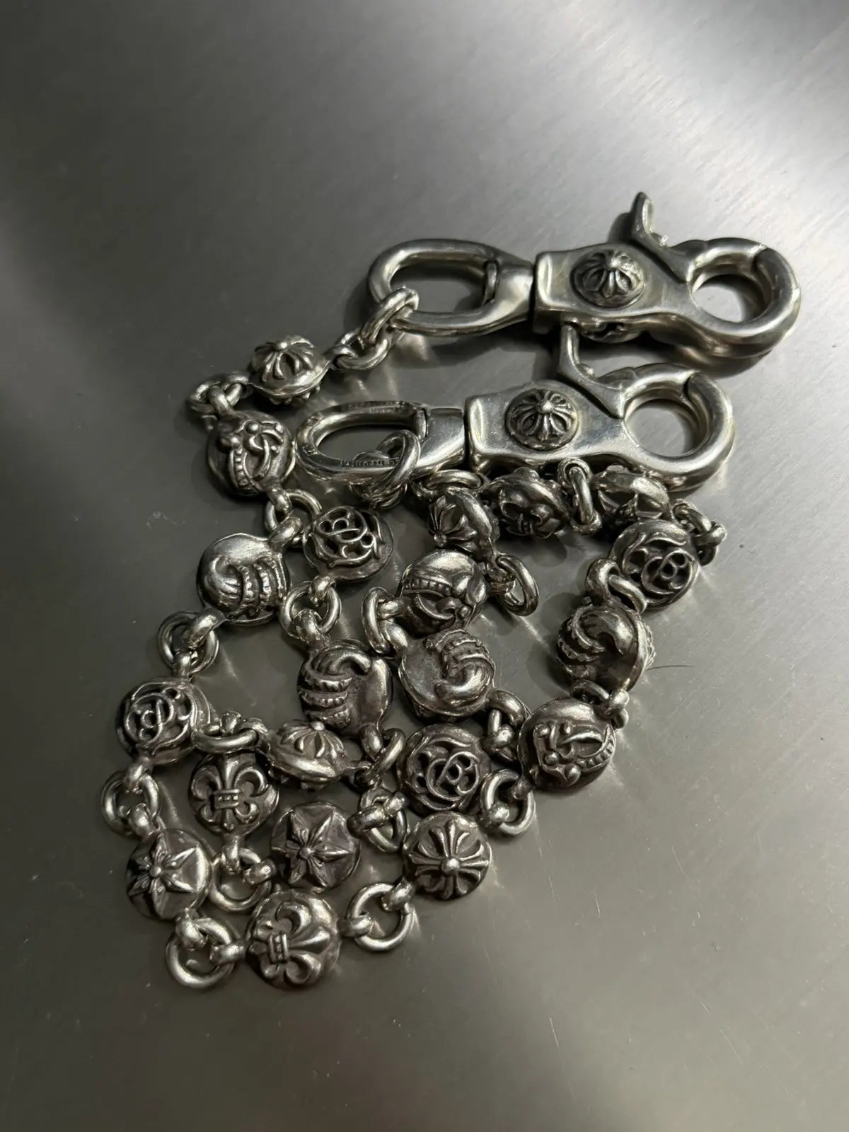 Chrome Hearts 21 Multi Ball Long Celtic Wallet Chain