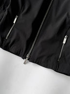 Vintage A/W1998 Gucci Black Nylon Biker Jacket