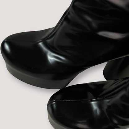 Vetements Leather Platfrom Boots