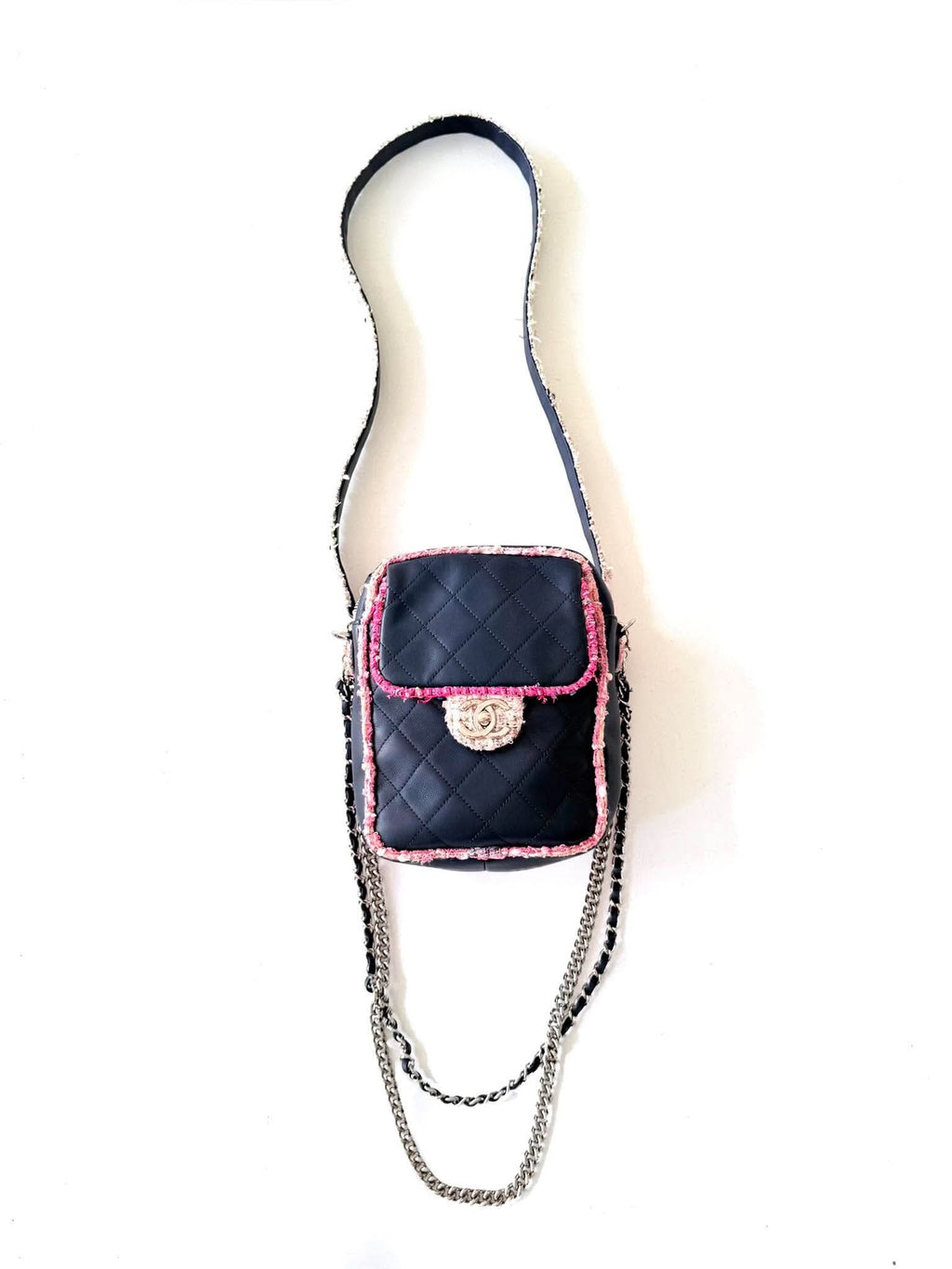 Chanel by Karl Lagerfeld S/S2019 Elegant Tweed Crossbody