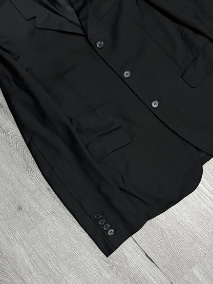 Saint Laurent Hedi Slimane SS14 3 Botton Black Suit