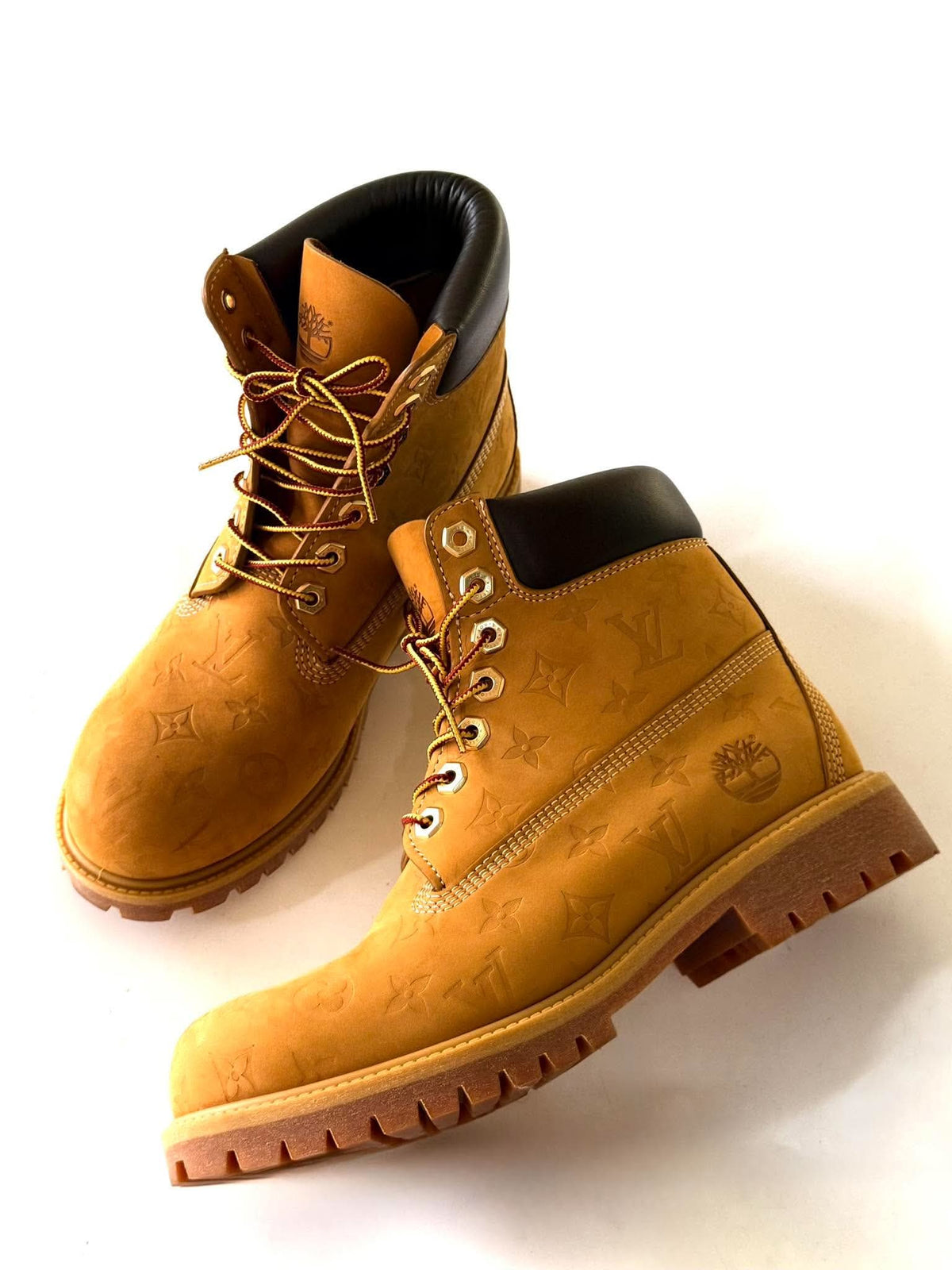 Louis Vuitton x Timberland Monogram Ankle Boots