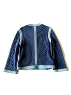 Chanel 20P Double Face Quilted Denim Jacket