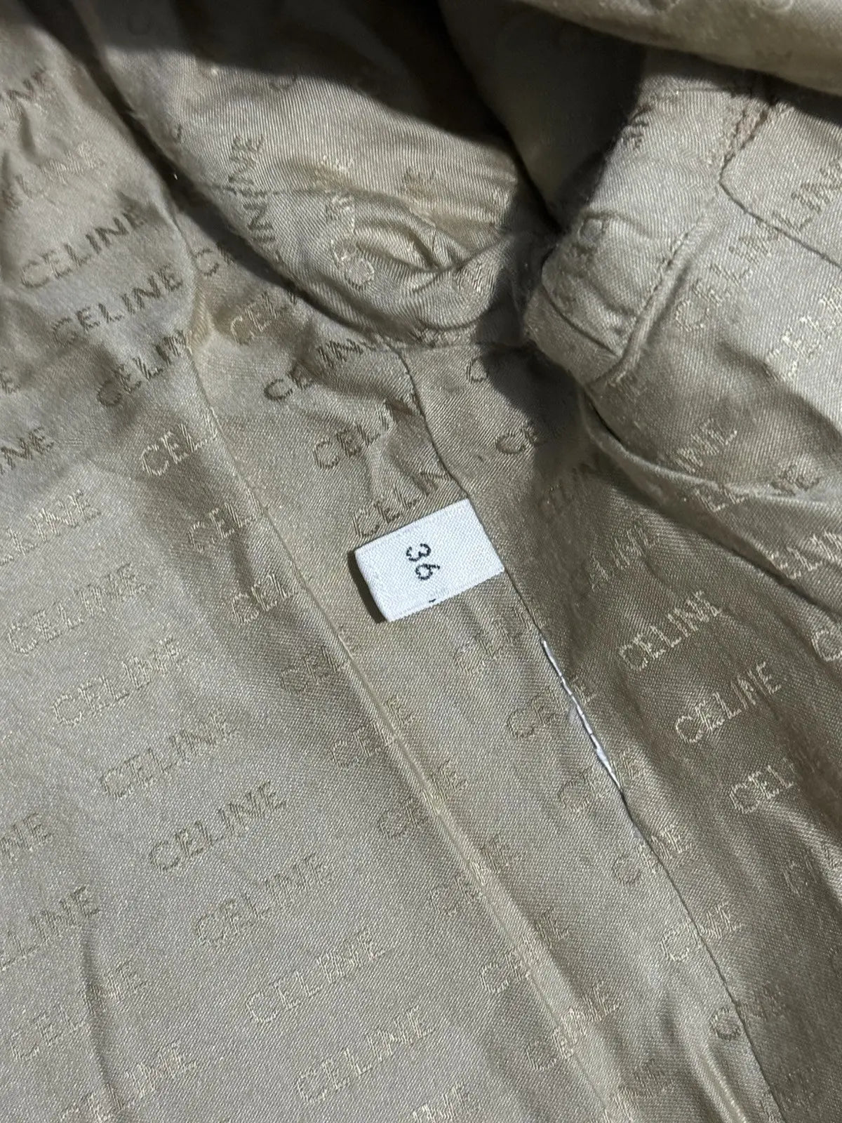 Celine Wales Wool Chelsea Jacket